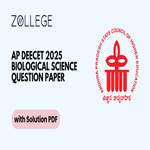 AP DEECET 2025 Biological Science Question Paper with Solution PDF